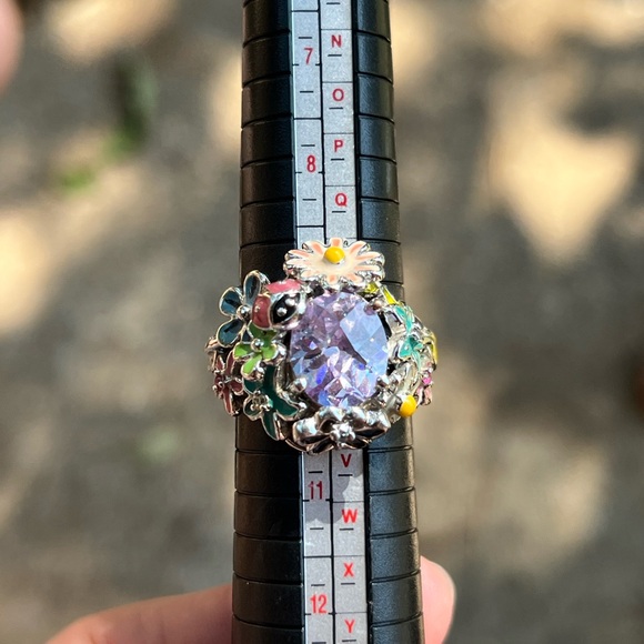 Park Lane Fairy Tale ring floral sz 10 - Picture 6 of 9